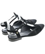 CHANEL（シャネル）サンダル 黒 サイズ:EU37 1/2(24cm位) レディース/2200620929172