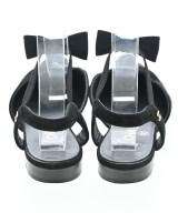 CHANEL（シャネル）サンダル 黒 サイズ:EU37 1/2(24cm位) レディース/2200620929172