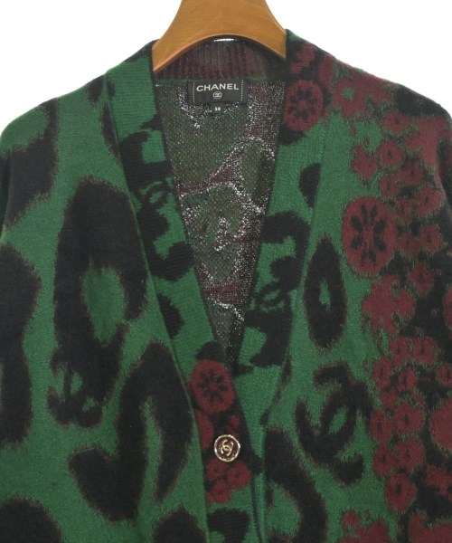 CHANEL（シャネル）カーディガン 緑 サイズ:38(S位) レディース/2200620929219
