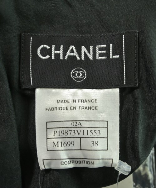 CHANEL（シャネル）ひざ丈スカート 黒 サイズ:38(S位) レディース/2200622989204