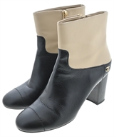 CHANEL（シャネル）ブーツ ベージュ サイズ:EU39(25.5cm位) レディース/2200623189016