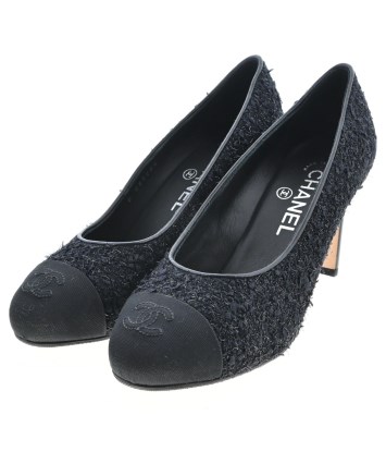 CHANEL（シャネル）パンプス 黒 サイズ:EU35 1/2(22cm位) レディース