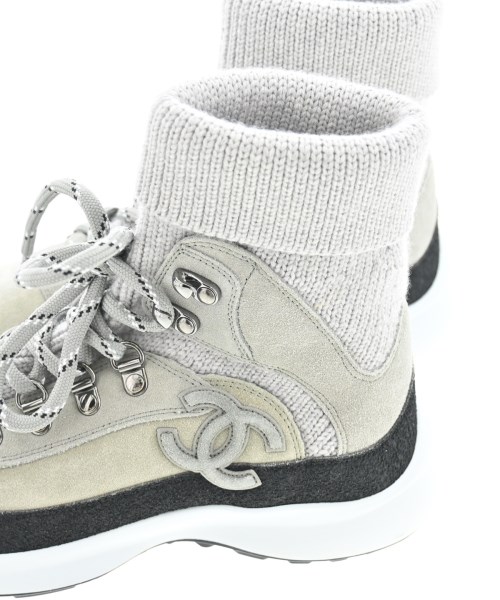 CHANEL（シャネル）スニーカー グレー サイズ:EU36(22.5cm位) レディース/2200623321140