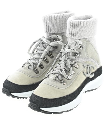 CHANEL（シャネル）スニーカー グレー サイズ:EU36(22.5cm位