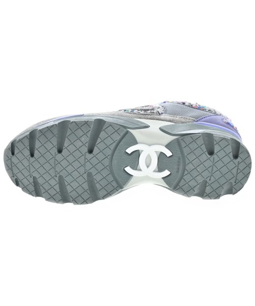 CHANEL（シャネル）スニーカー グレー サイズ:EU35 1/2(22cm位) レディース/2200623321171