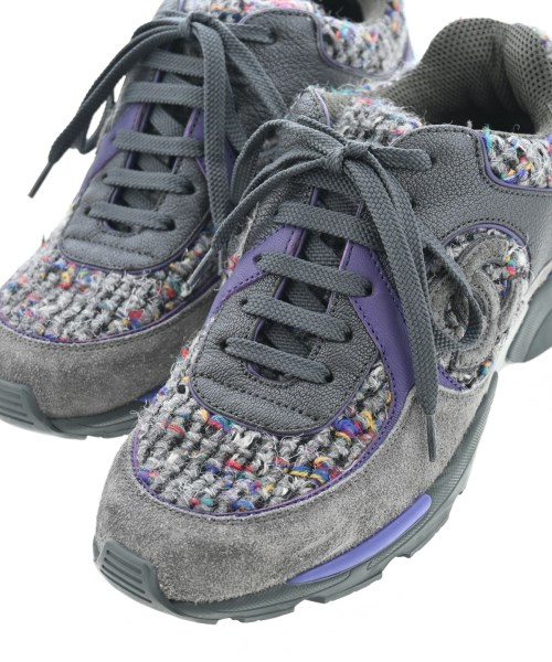 CHANEL（シャネル）スニーカー グレー サイズ:EU35 1/2(22cm位) レディース/2200623321171