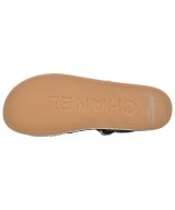 CHANEL（シャネル）サンダル 黒 サイズ:EU38(24.5cm位) レディース/2200623321256