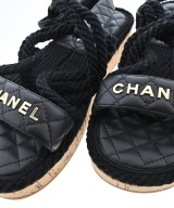 CHANEL（シャネル）サンダル 黒 サイズ:EU38(24.5cm位) レディース/2200623321256