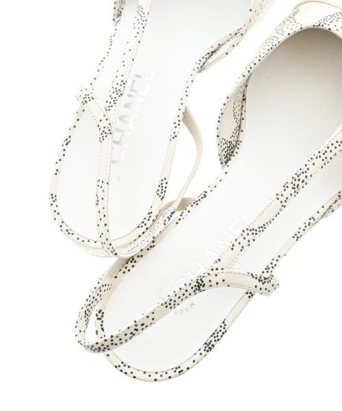 CHANEL（シャネル）サンダル 白 サイズ:EU38(24.5cm位) レディース/2200623321287