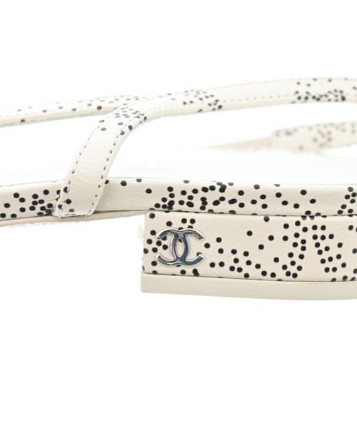 CHANEL（シャネル）サンダル 白 サイズ:EU38(24.5cm位) レディース/2200623321287