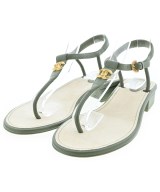 CHANEL（シャネル）サンダル カーキ サイズ:EU38(24.5cm位) レディース/2200623321294