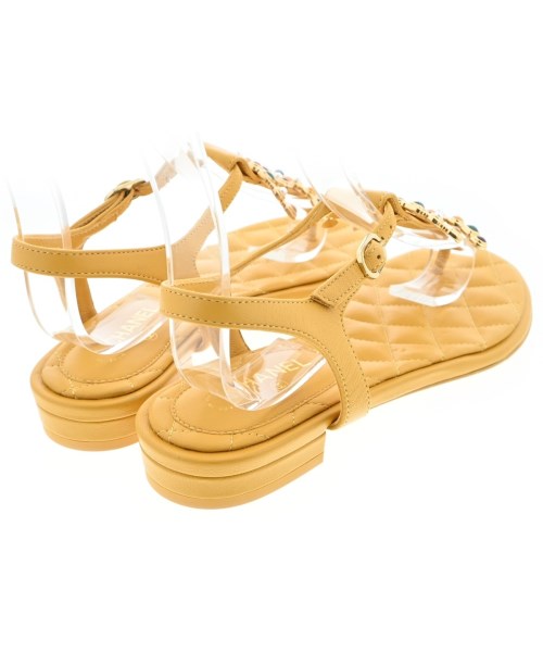 CHANEL（シャネル）サンダル 黄 サイズ:EU36(22.5cm位) レディース/2200623321300