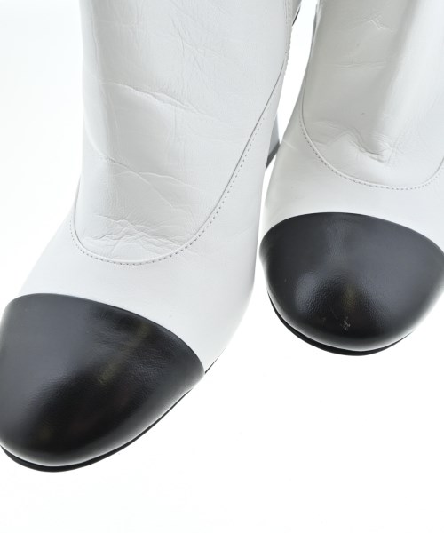 CHANEL（シャネル）ブーツ 白 サイズ:EU36 1/2(23cm位) レディース/2200623321317