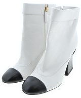 CHANEL（シャネル）ブーツ 白 サイズ:EU36 1/2(23cm位) レディース/2200623321317
