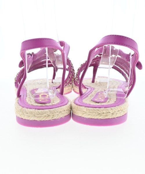 CHANEL（シャネル）サンダル 紫 サイズ:EU38(24.5cm位) レディース/2200623321331