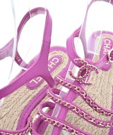 CHANEL（シャネル）サンダル 紫 サイズ:EU38(24.5cm位) レディース/2200623321331