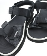 CHANEL（シャネル）サンダル 黒 サイズ:EU37(23.5cm位) レディース/2200623321362