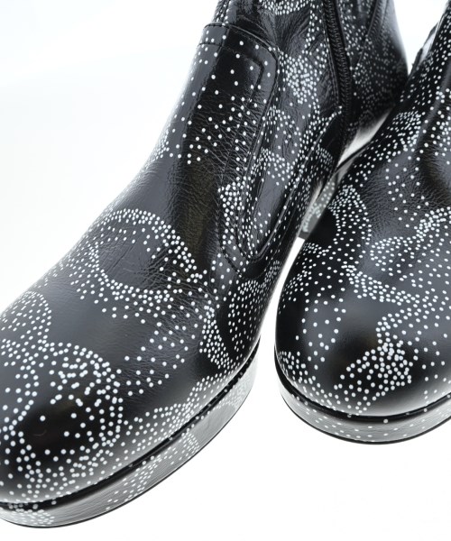 CHANEL（シャネル）ブーツ 黒 サイズ:EU37 1/2(24cm位) レディース/2200623321379