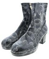 CHANEL（シャネル）ブーツ 黒 サイズ:EU37 1/2(24cm位) レディース/2200623321379