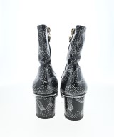 CHANEL（シャネル）ブーツ 黒 サイズ:EU37 1/2(24cm位) レディース/2200623321379