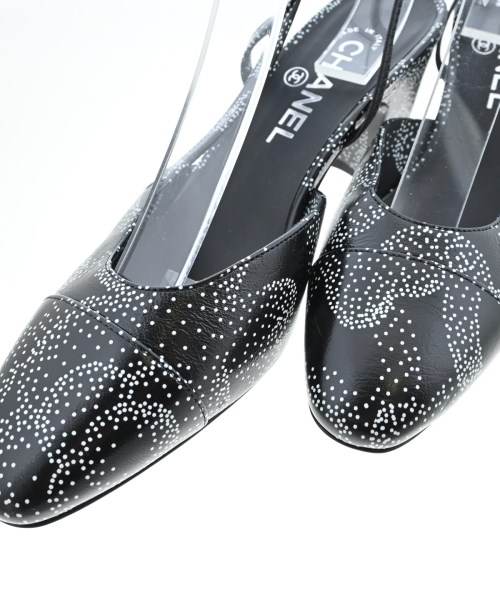 CHANEL（シャネル）パンプス 黒 サイズ:EU38 1/2(25cm位) レディース/2200623321386