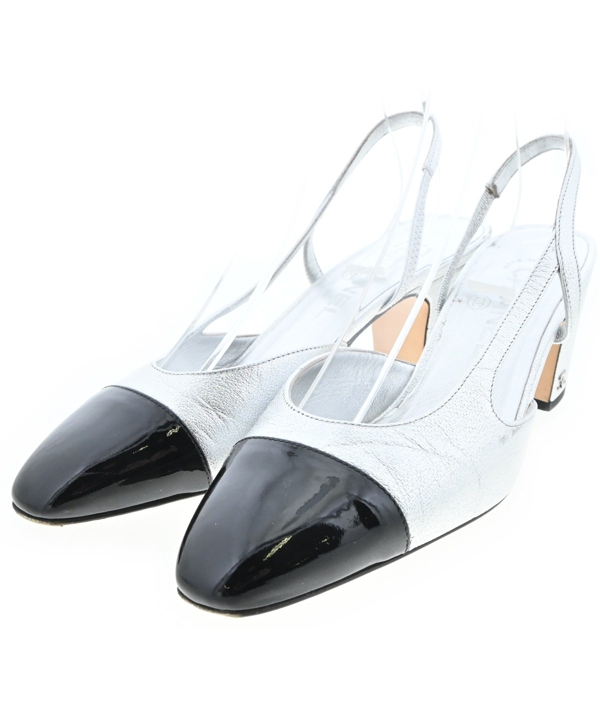 CHANEL（シャネル）パンプス シルバー サイズ:EU37 1/2(24cm位