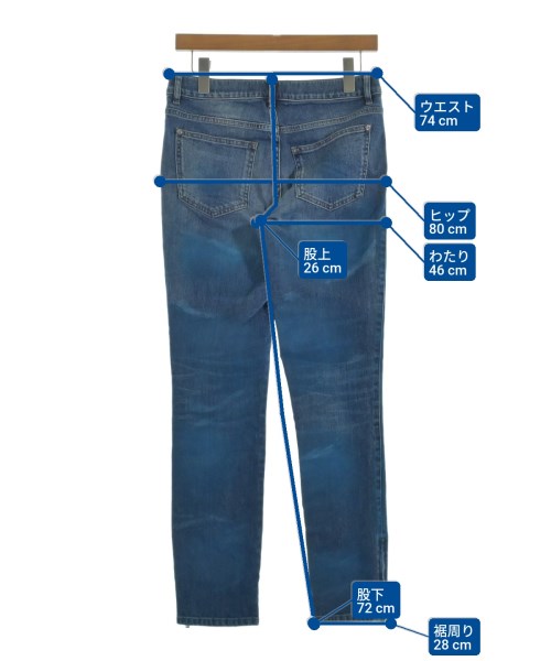 CHANEL（シャネル）デニムパンツ 青 サイズ:38(S位) レディース/2200623321614