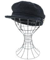 CHANEL（シャネル）キャスケット 黒 サイズ:L レディース/2200624319047