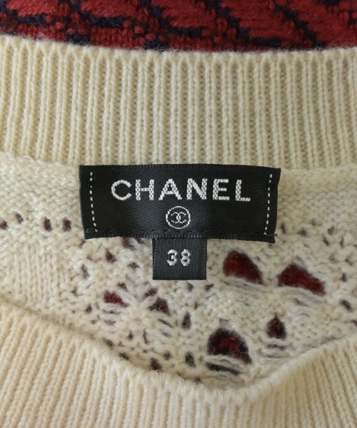 CHANEL（シャネル）ニット・セーター 赤 サイズ:38(S位) レディース/2200624648024