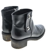 CHANEL（シャネル）ブーツ 黒 サイズ:EU38(24.5cm位) レディース/2200626325022
