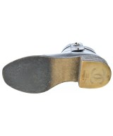 CHANEL（シャネル）ブーツ 黒 サイズ:EU38(24.5cm位) レディース/2200626325022