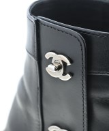 CHANEL（シャネル）ブーツ 黒 サイズ:EU37(23.5cm位) レディース/2200626325039
