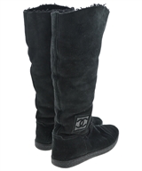 CHANEL（シャネル）ブーツ 黒 サイズ:EU35 1/2(22cm位) レディース/2200626325046