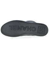 CHANEL（シャネル）ブーツ 黒 サイズ:EU35 1/2(22cm位) レディース/2200626325046