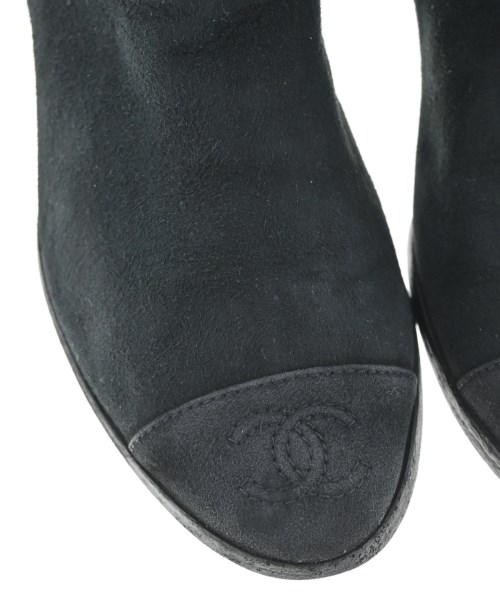 CHANEL（シャネル）ブーツ 黒 サイズ:EU36 1/2(23cm位) レディース/2200626338237