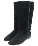 CHANEL（シャネル）ブーツ 黒 サイズ:EU36 1/2(23cm位) レディース/2200626338237