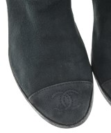 CHANEL（シャネル）ブーツ 黒 サイズ:EU36 1/2(23cm位) レディース/2200626338237
