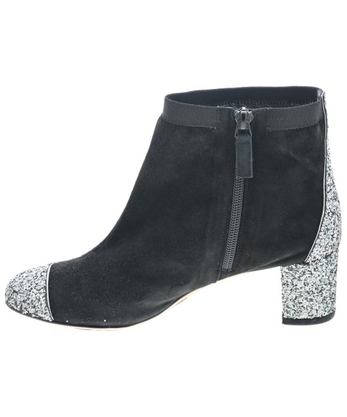 CHANEL（シャネル）ブーツ 黒 サイズ:EU37 1/2(24cm位) レディース/2200626338268