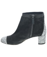 CHANEL（シャネル）ブーツ 黒 サイズ:EU37 1/2(24cm位) レディース/2200626338268