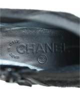 CHANEL（シャネル）ブーツ 黒 サイズ:EU37 1/2(24cm位) レディース/2200626338268