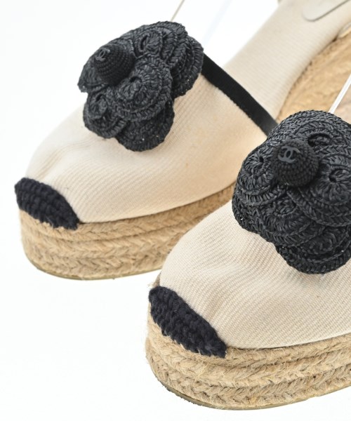 CHANEL（シャネル）サンダル 白 サイズ:EU37(23.5cm位) レディース/2200627720048