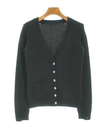 CHANEL - シャネル カーディガン サイズ44 L - CHANEL（シャネル）カーディガン 黒 サイズ:-(S位) レディース