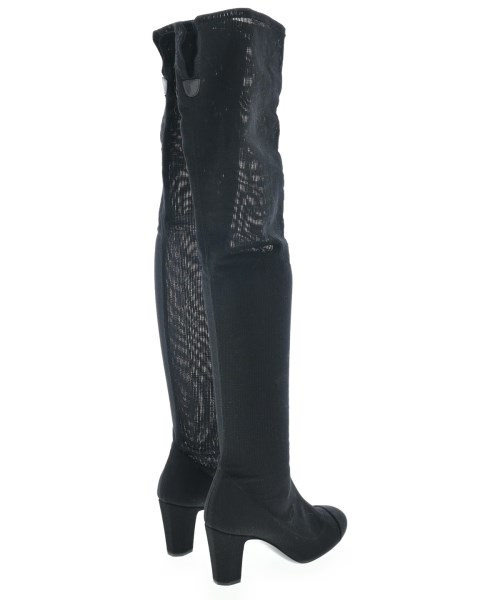 CHANEL（シャネル）ブーツ 黒 サイズ:EU35 1/2(22cm位) レディース/2200629572027