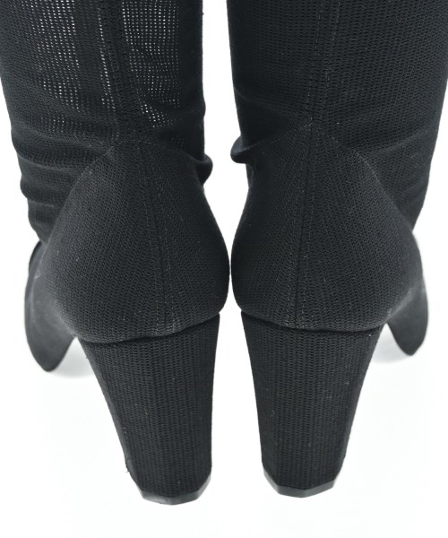 CHANEL（シャネル）ブーツ 黒 サイズ:EU35 1/2(22cm位) レディース/2200629572027