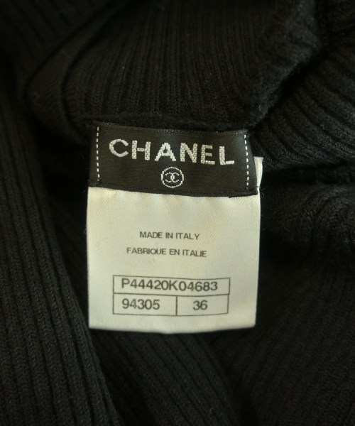 CHANEL（シャネル）ニット・セーター 黒 サイズ:36(XS位) レディース/2200619171056