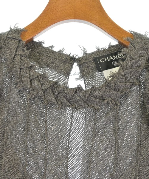 CHANEL（シャネル）ワンピース グレー サイズ:38(S位) レディース/2200619171100