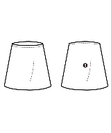 CHANEL（シャネル）ひざ丈スカート グレー サイズ:34(XXS位) レディース/2200619171162