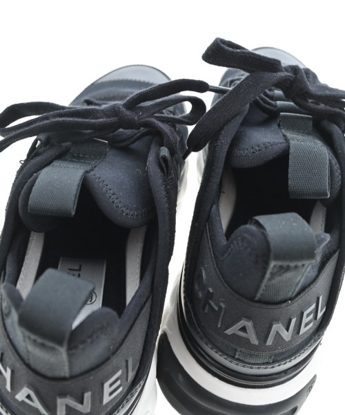 CHANEL（シャネル）スニーカー 黒 サイズ:EU37 1/2(24cm位) レディース/2200619171414