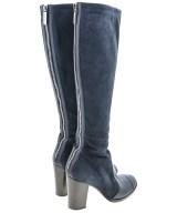 CHANEL（シャネル）ブーツ 紺 サイズ:EU38(24.5cm位) レディース/2200619171483