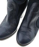 CHANEL（シャネル）ブーツ 紺 サイズ:EU38(24.5cm位) レディース/2200619171483